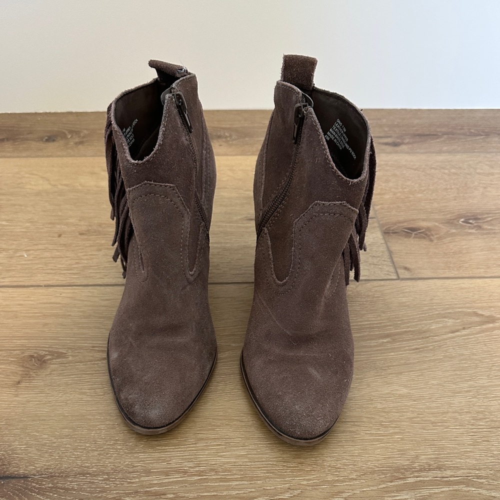 Steve Madden tassel booties